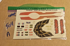 Warbird Trans Am S/M Decal Only 1/24 scale Package # 504