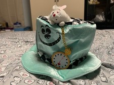 Disneyland Tokyo Alice in Wonderland Green Top Hat (White Rabbit Plush) picture
