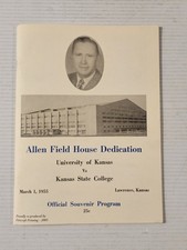 University of Kansas KU Allen Fieldhouse Dedication Program 2005 Reprint-COKE-M. picture