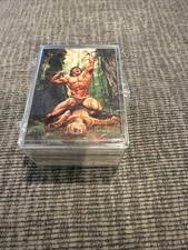 JOE JUSKO SERIES 1 1994 FPG BASE CARD SET OF 60 FA EDGAR RICE BURROUGHS TARZAN picture