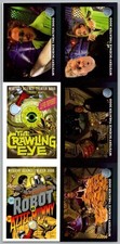 MST3K Ser. 1. Color Proof Sheet Of 6- Cards Including DVD Menu Art Cards #1 & 2 picture