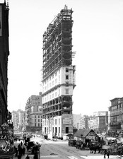 1904 Times Bldg Under Construction NYC  Vintage photo  8X10 picture