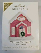 2011 Hallmark Welcome Christmas  Keepsake Ornament Special Edition VIP NEW L@@K picture