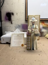  in Box 2002 Avon Mrs. Albee Porcelain Full Size Figurine Presidents Club picture