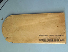 Magic Dye Company 1906 Brown Order Blank Advertising Form, Albion Michigan picture