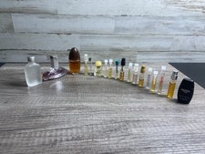 Lot of Assorted Designer Fragrance Sample Mini Bottles picture