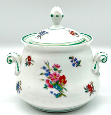ANTIQUE GINORI LARGE SUGAR BOWL, MANIFATTURA GINORI PRESSO DOCCIA FIRENZE picture