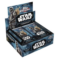 2026 TOPPS CHROME STAR WARS HOBBY BOX - NEW FACTORY SEALED PRESALE picture