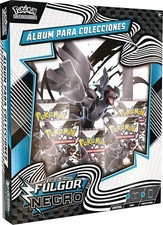 Black Brightness Collections Album + 5 Upgrade Envelopes | Pokemon TCG | Spanish picture