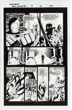 Midnight Sons Unlimited #9 Page 21 James Fry Original Comic art Marvel 1995 picture