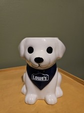 Lowes Exclusive Ceramic Planter Pot Puppy  picture