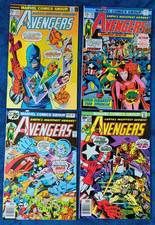 THE AVENGERS #145, 147, 149,153, MARVEL, 1976 EARLY AVENGERS STORIES 9.0 VF/NM picture