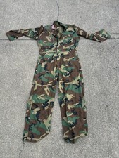Rothco Flight Suit Coveralls Camouflage Men's Large Camo Woodland NWT picture