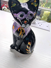 Fenton for Lenox Halloween cat picture