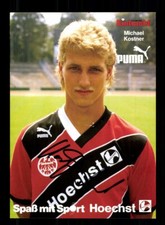 Michael Kostner autograph card Eintracht Frankfurt 1987-88 original signed +2 picture