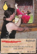 Back Rod 55/100 - Nightstalkers Spellfire CCG TSR, Inc. 1996 picture