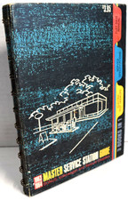 Vintage 1963/1964 Master Service Station Guide, 3 Books in 1, Flat Rate Manual picture