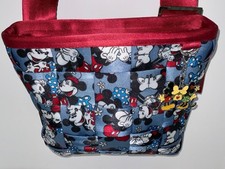 Harveys Seatbelt x Disney Mickey Loves Minnie Messenger Crossbody Bag  Pre-Owned picture