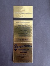 Vintage Pennsylvania Matchbook “Chesterfields” North Huntingdon picture