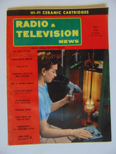 Vintage Original May 1956 Radio & Television News Magazine picture