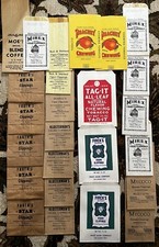 Large Lot Of 25 Cigar And Chewing Clippings envelopes. Smoking. Pipe. Vintage picture