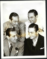 The Lombardo Brothers Carmen, Lebert, Guy, Victor VINTAGE ORIGINAL PHOTO MOVIE picture