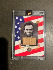 2026 POTP Civil War Edition Abraham Lincoln Bullet Ridden Wood Gettysburg picture