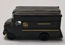 UPS Delivery Truck Toy Metal Rubber Tires InDesigns Global 2018 6 Wheel picture