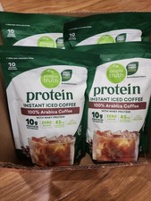 4pk Simple Truth Protein Instant Iced Coffee 100% Arabica Bean 8.5oz Exp 10/2028 picture