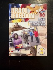 2003 Limited Treasures Operation Iraqi Freedom COMPLETE 50 Card Set RARE picture