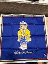 Polo Ralph Lauren Polo Bear Sailing Handkerchief Bandana New picture