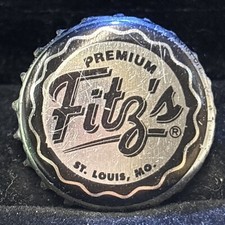 Vintage Fitz’s Original Bottle Cap Vinyl Back #198 picture