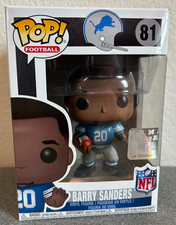 Funko Pop Football Barry Sanders #81 Detroit Lions NFL Legends Vaulted picture