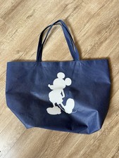 New Disney Store Reusable Shopping Navy Shoulder Bag 25”x17.5”  picture