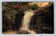 Delaware Water Gap PA-Pennsylvania, Caldeno Falls, Vintage c1913 Postcard picture