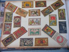 ANTIQUE CHINESE MATCHBOX COVERS COLLECTION picture
