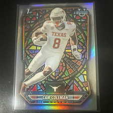 Topps 2026 Bowman Chrome 1st Cam Coleman Etched Glass #CPE-12 picture
