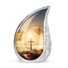 Cross Mini Urns - Burial Urns For Ashes - Funeral Urns For Ashes picture