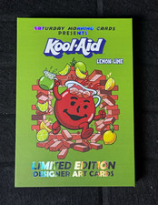 2026 SMC Kool-Aid Man Lemon-Lime Saturday Morning Cards Blind Box Sealed picture