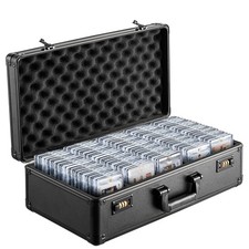 Graded Card Storage Box, 5 Slots, Graded Sports Cards Holder Carrying Case With  picture