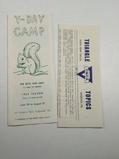 Vintage Brochure North Penn YMCA Camp Kulpsville PA 1964 picture