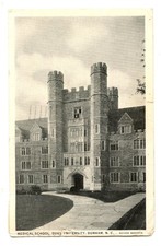 Medical School Duke University Durham North Carolina NC Postcard 1938 picture