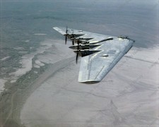 8x10 Photograph Northrop YB-35 Flying Wing Aircraft Pusher Propellers 1949 #NRP picture