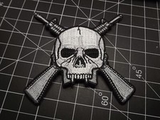 SNIPER SKULL WITH RIFLES 