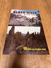 Vintage Black Hills of South Dakota Travel Souvenir Book 90 Views picture