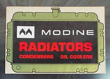Vintage MODINE Radiators Large Sticker Condensers/Oil Coolers 13