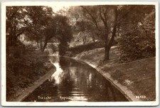 London England The Lake Regents Park Vintage 1900s Postcard RPPC Postcard picture