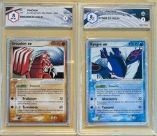 GROUDON EX & KYOGRE EX - SWIRL 🌀 - Collector's Tins Promo - ITA -2006  picture