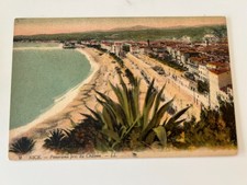 Panorama pris du Chateau Nice France Postcard picture