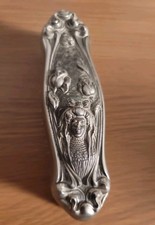 Antique Art Nouvea Silverton Clothing Brush Ladies Face  picture